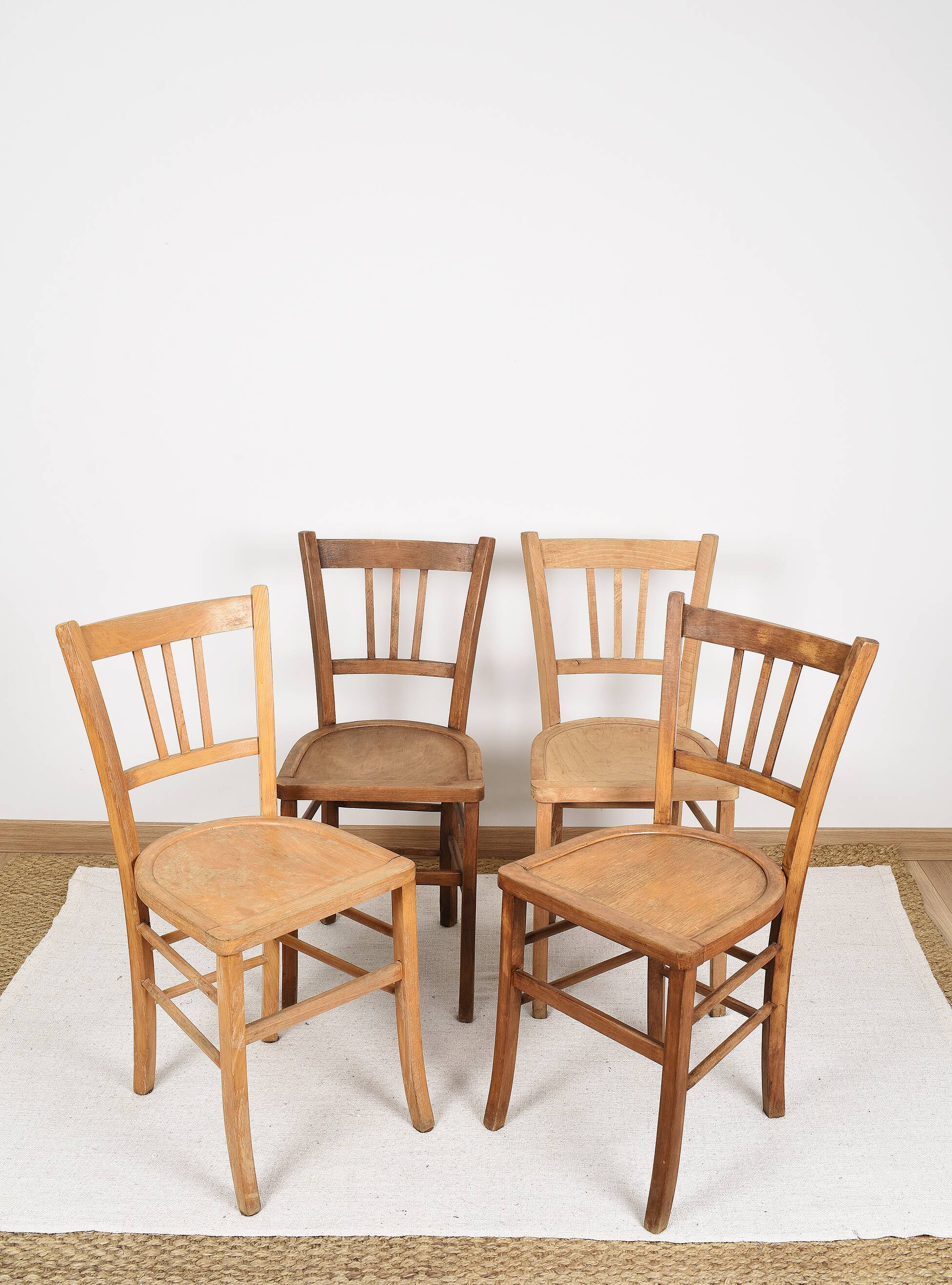 Set of 4 luterma bistro chairs