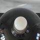 Vintage black ceramic globe lamp – Montgolfier Ceramics (Durta)