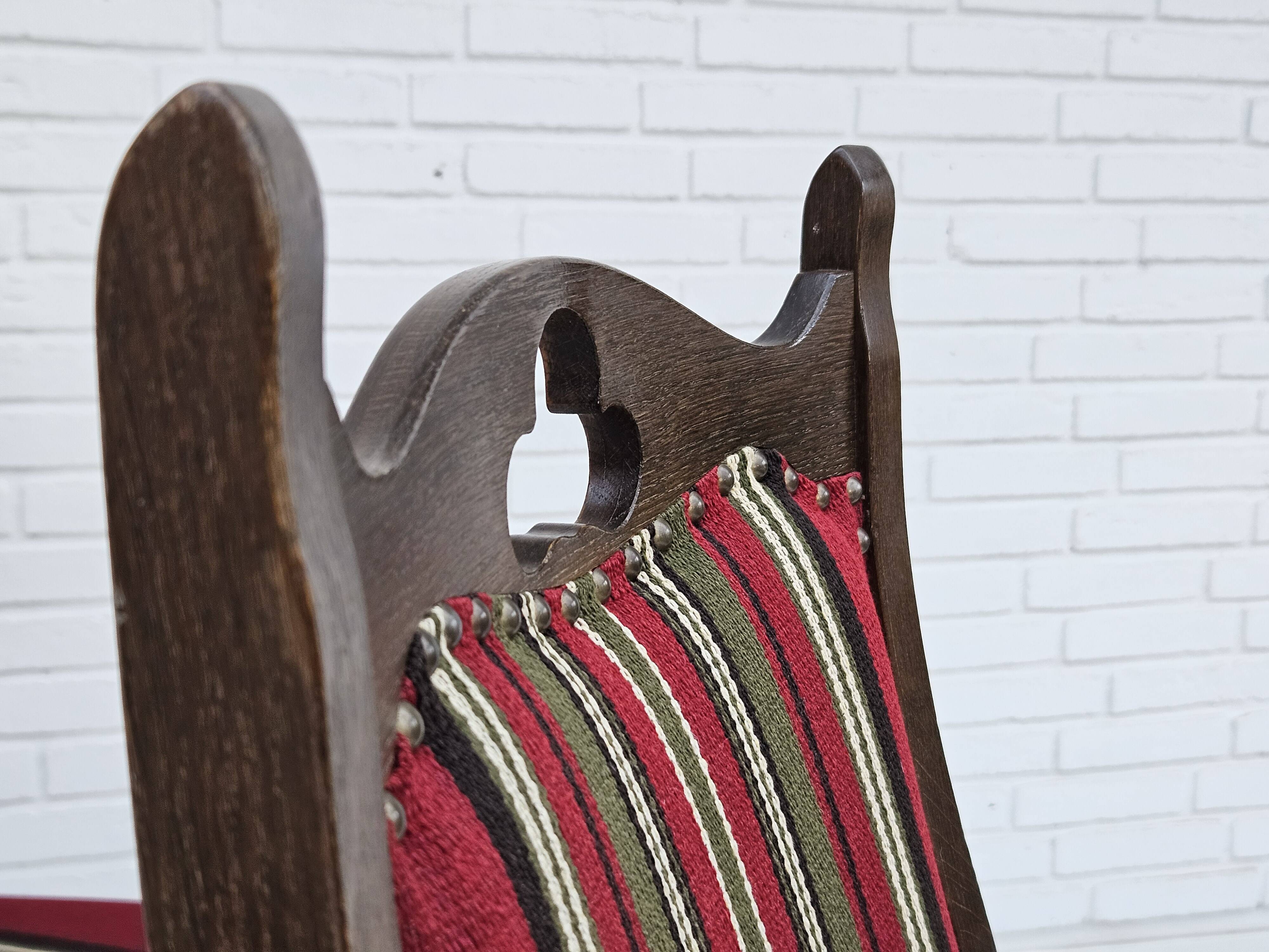 1960s, set of 5 pcs Danish dinning chairs, original good condition.