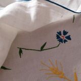 Old embroidered tablecloth