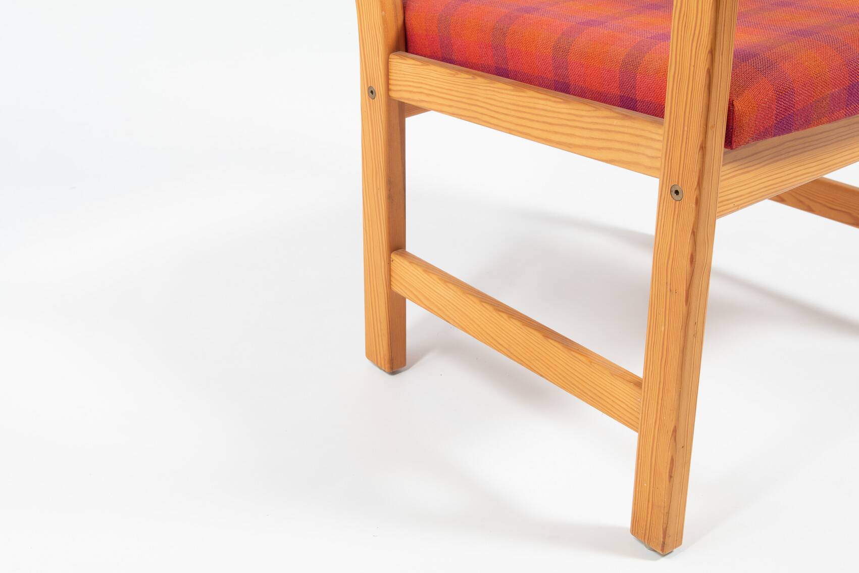 Yngve Ekstrom ‘Furubo’ armchairs with a table produced by Swedese, 1970’s