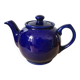 Vintage blue ceramic teapot from Sevres Price & Kesington
