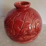 Saint Clement ball snail vase