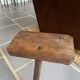 Antique tripod farm stool