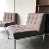 Pair of chairs Joseph André Motte