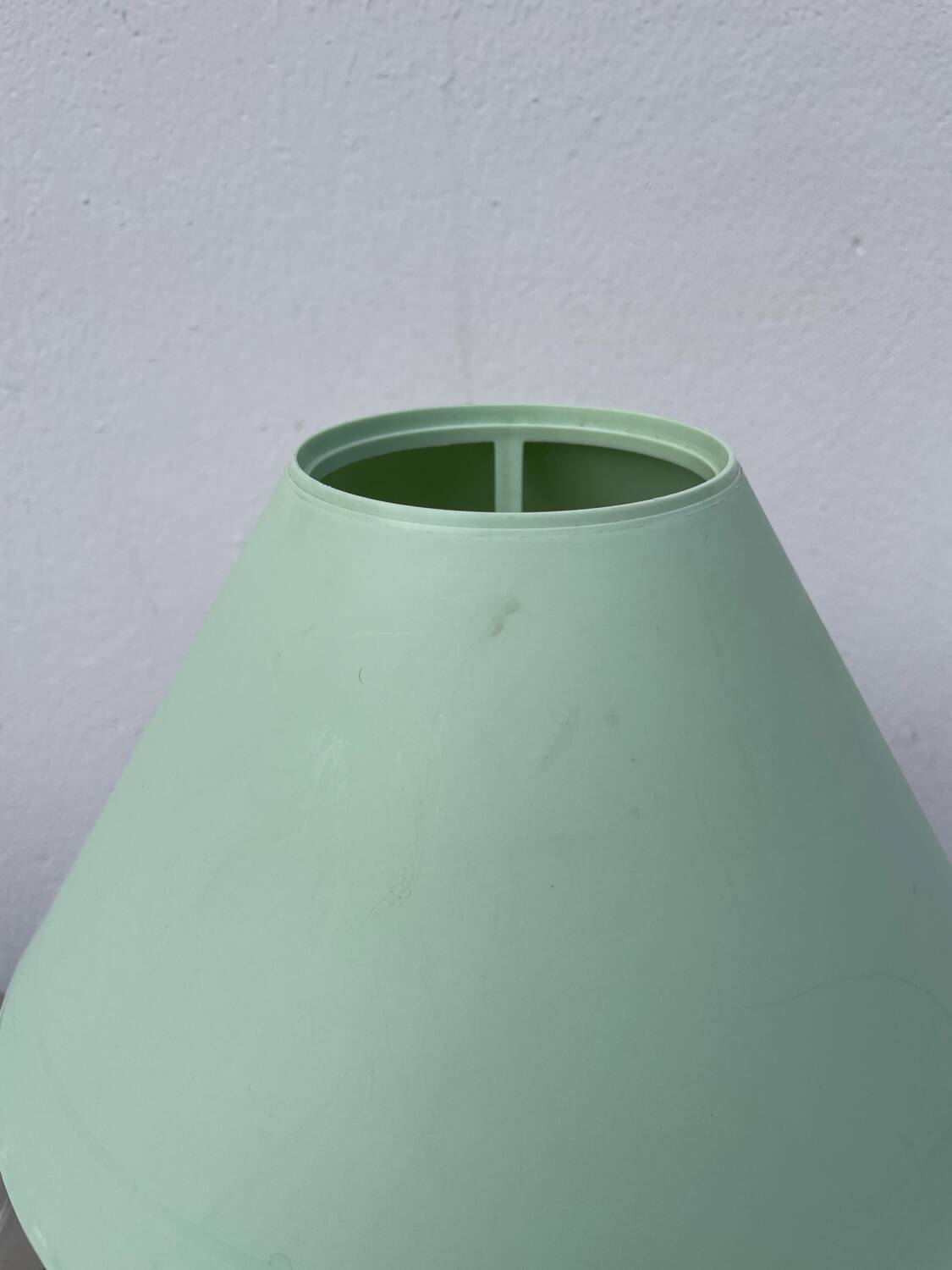Two-tone ceramic bedside lamp 1980