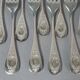 12 spoons & 11 forks Cailar Bayard (Christofle) silver-plated metal D178