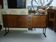 Mid-century modern sideboard in teak with metal legs, 1960s