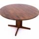 Walnut dining table, mid century modern, Denmark, 1960s.