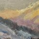 Tableau "Village de montagne"