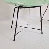 Pair of Augusto Bozzi Chairs for Saporiti, Italy 1950's