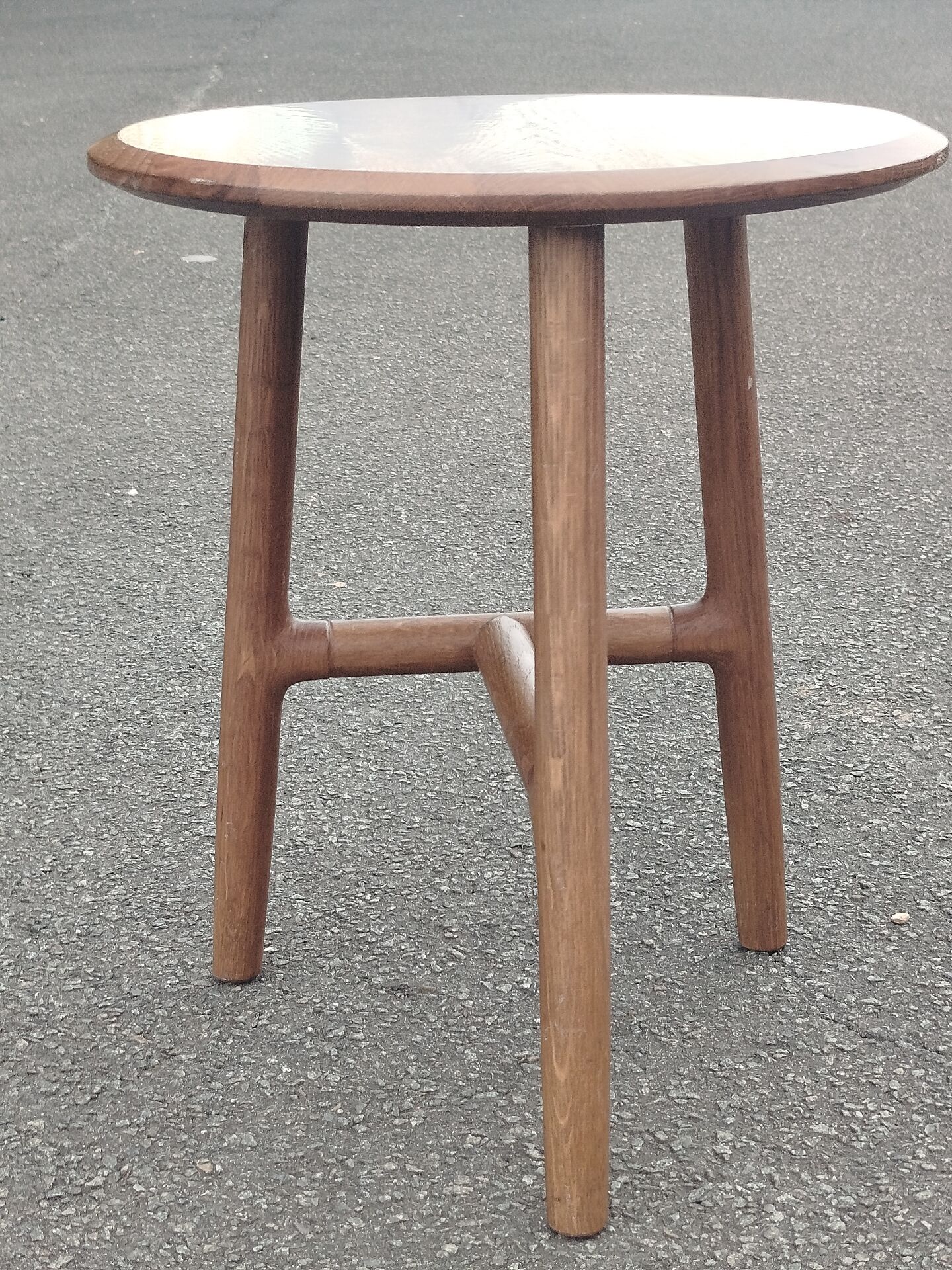 Set of 3 stools scandinavian side tables sancal nudo