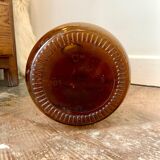 Amber glass cylinder