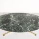 Table basse marbre laiton Michel Kin Italie 1960 Arflex éditeur