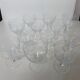 Suite of 12 Art Deco Crystal glasses