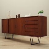 Buffet en teck, design danois, années 1970, production : Danemark