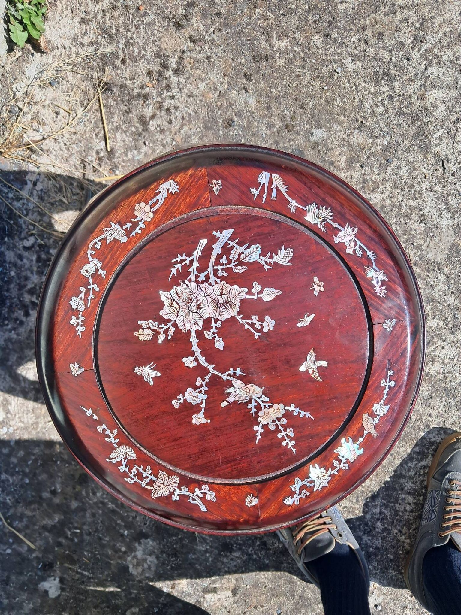 Paire de tabourets chinois