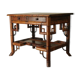 Old colonial style bamboo desk