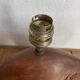 1960s ceramic lamp base