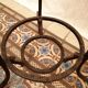 mantle door forged iron Courtrai art deco 1925 1930