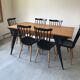 Table de salle à manger extensible, vers 1950