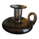 Glass paste candle holder