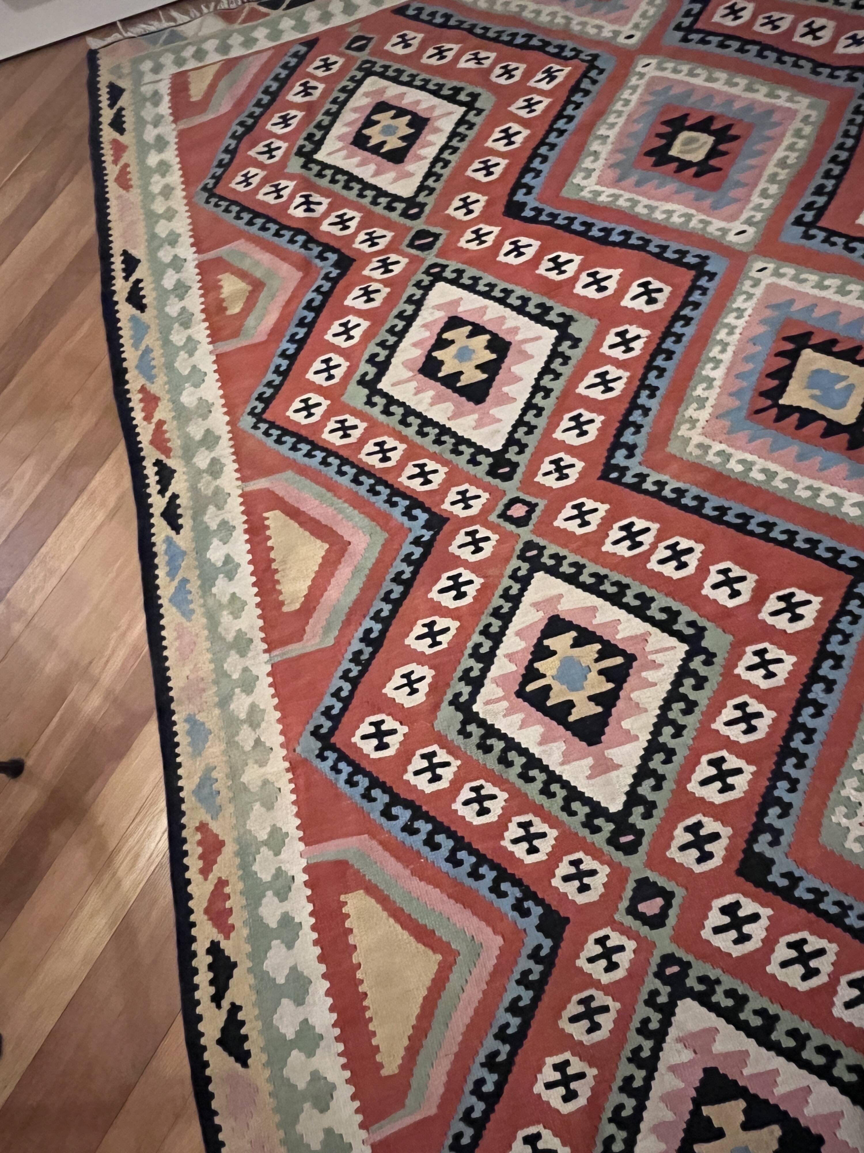 Tapis Kilim afghan artisanal