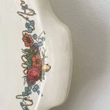 Sarreguemines serving dish - Alsatian decoration