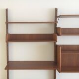 Mid-Century Modular Wall Unit Ergo in teak by John Texmon and Einar Blindheim for Blindheim Möbelfabrikk, 1960s.