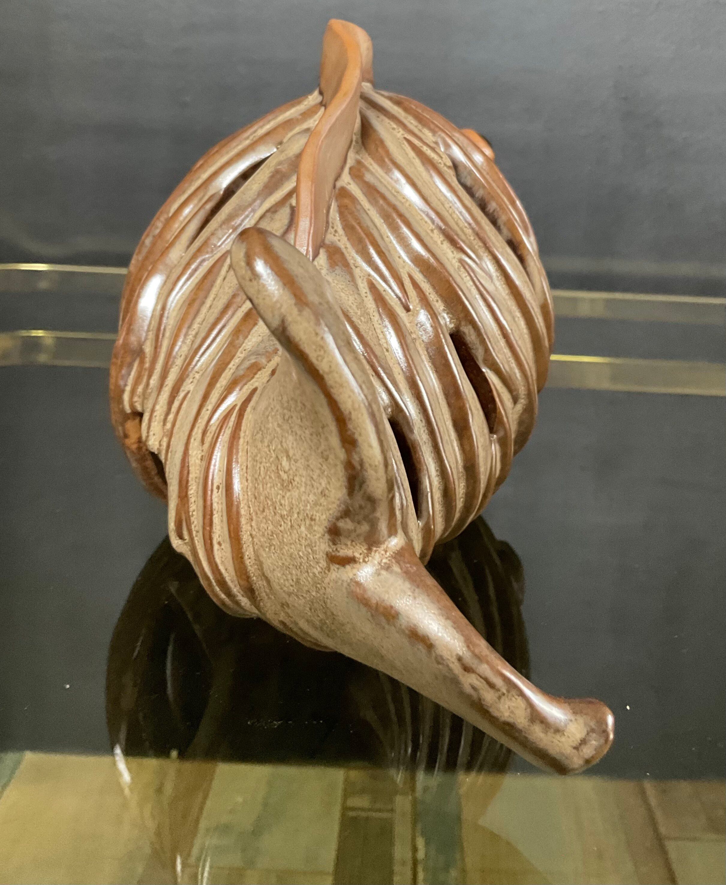 Vintage ceramic fish night light from the 70s.