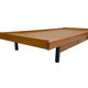 Vintage wooden bed with drawers, Netherlands, 1960 design Daybed