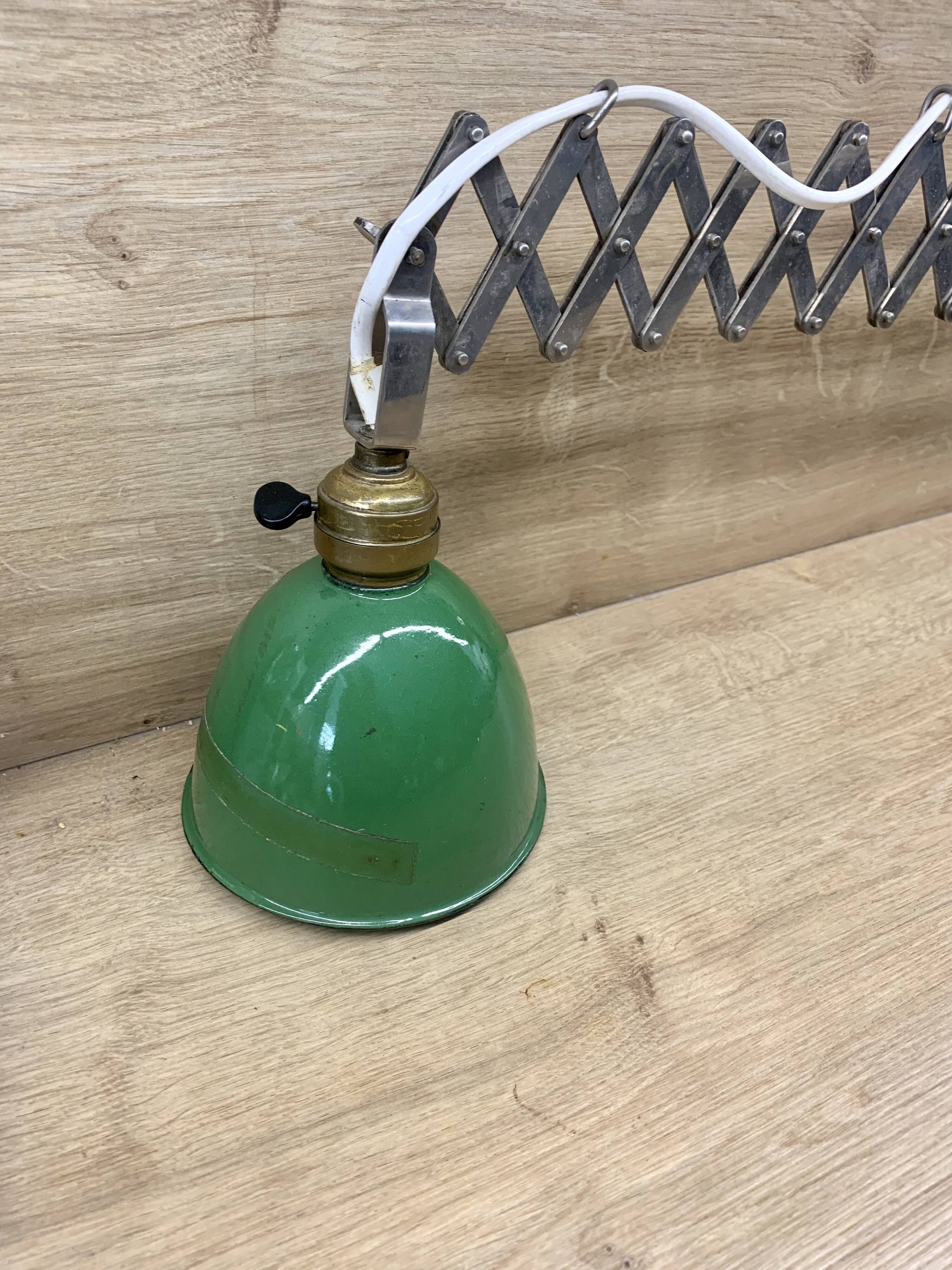 Scissor wall lamp, 1960s