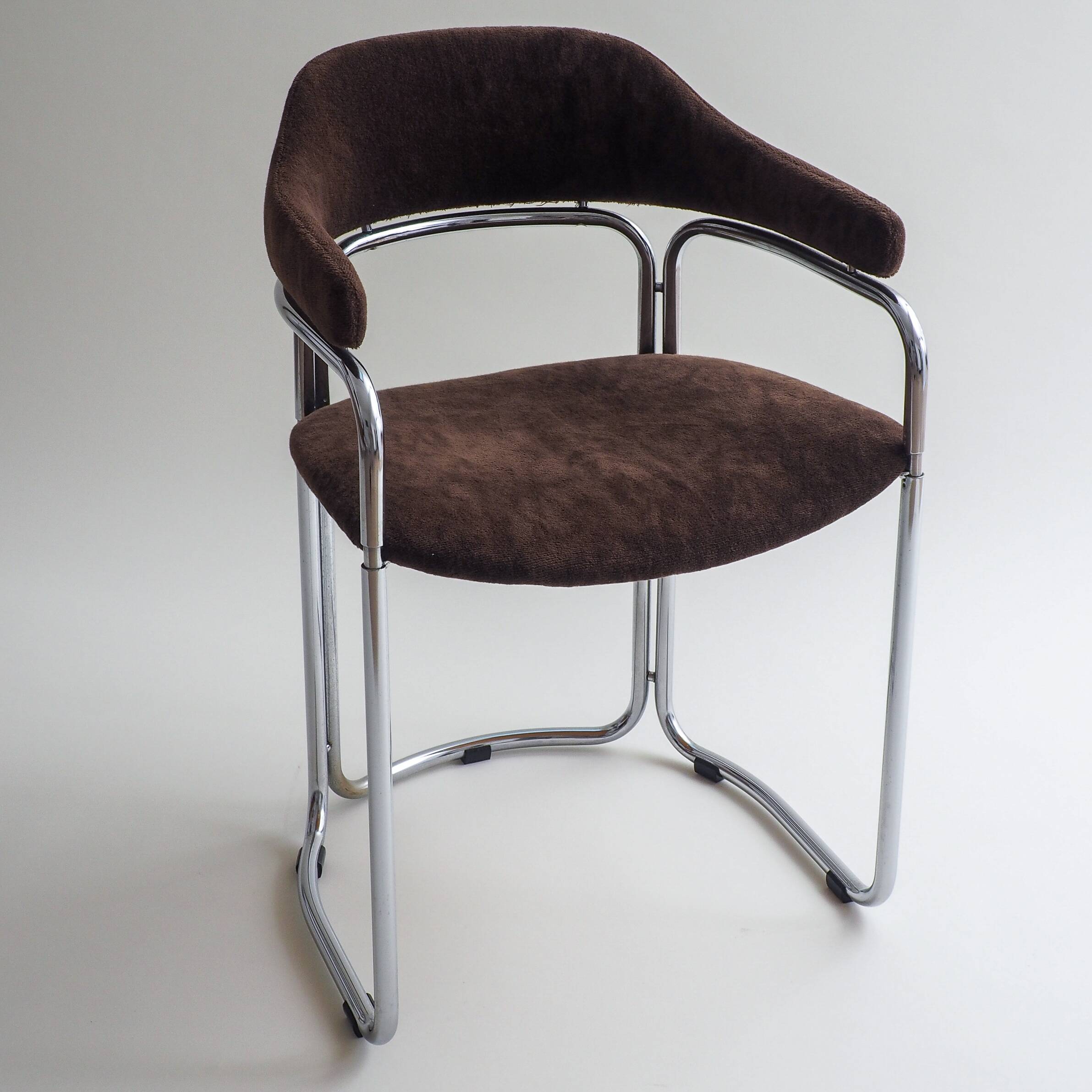 70S Tubular Chrome Chair
