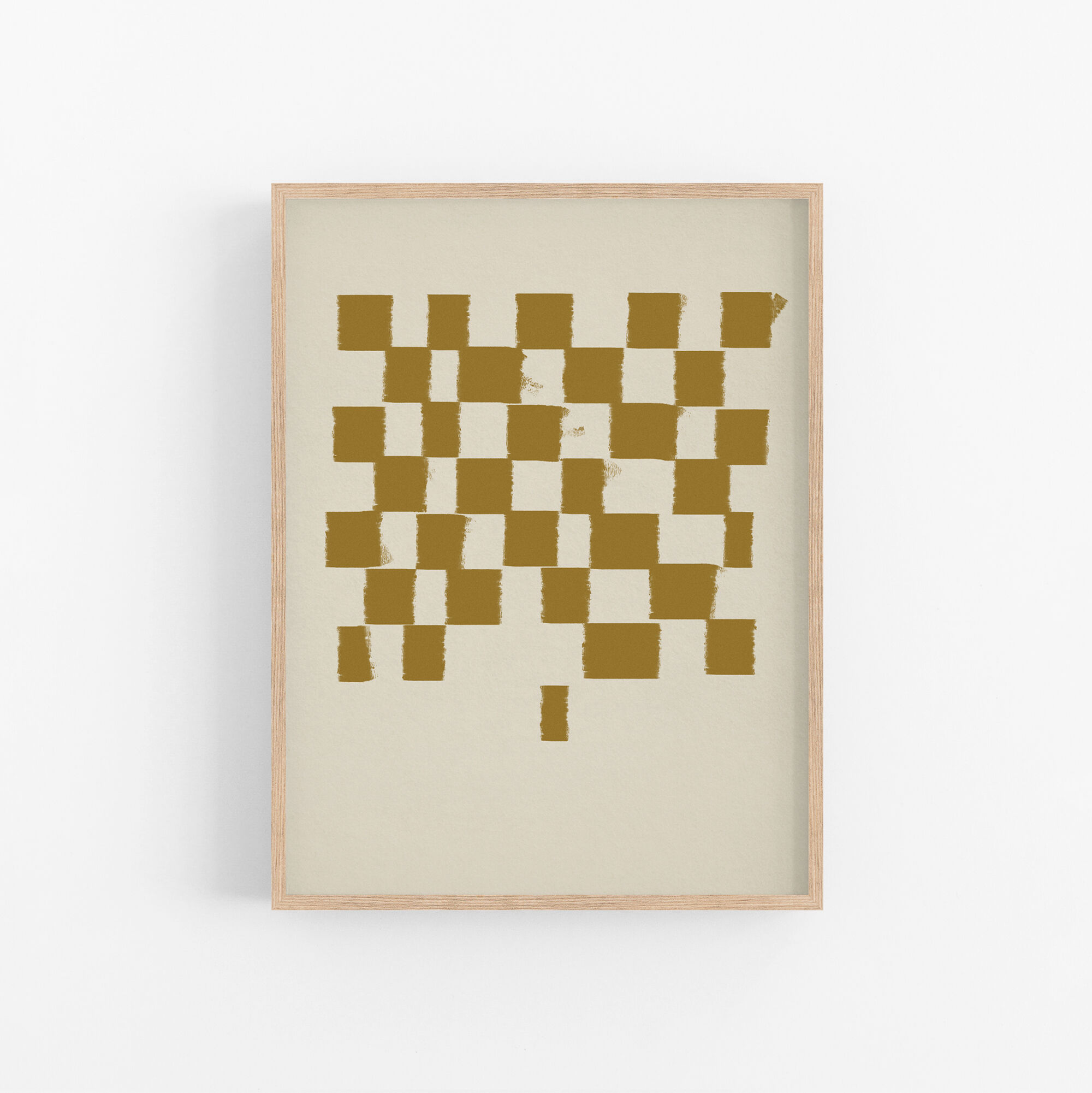 Chequers giclee art print, 50x70cm