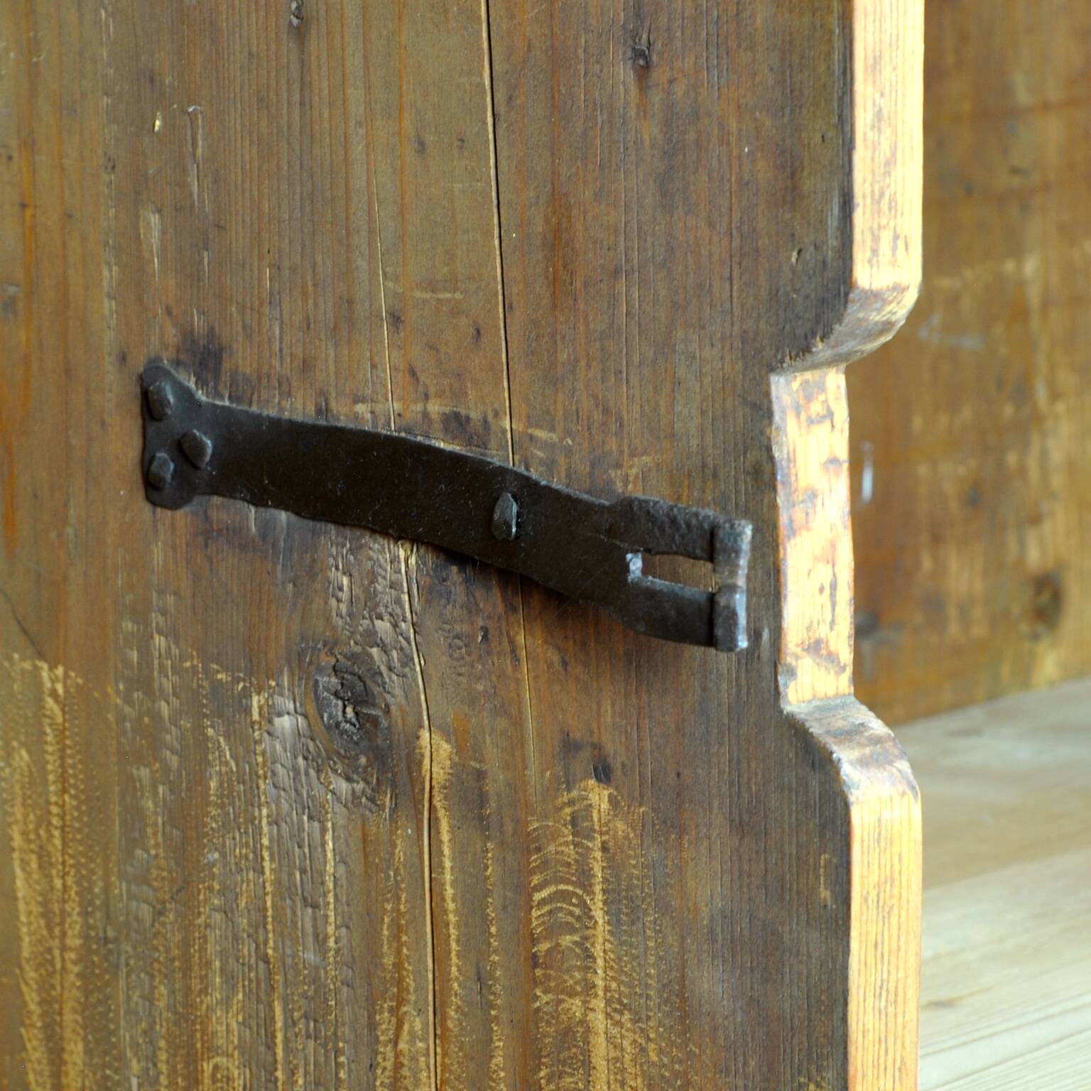 Antique German Hand Painted Cabinet, circa 1850