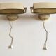 Pair of wall lamps of Jacques Biny brass, 60 years