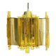 Pendant light by Claus Bolby for CEBO Industri. Denmark 1960s