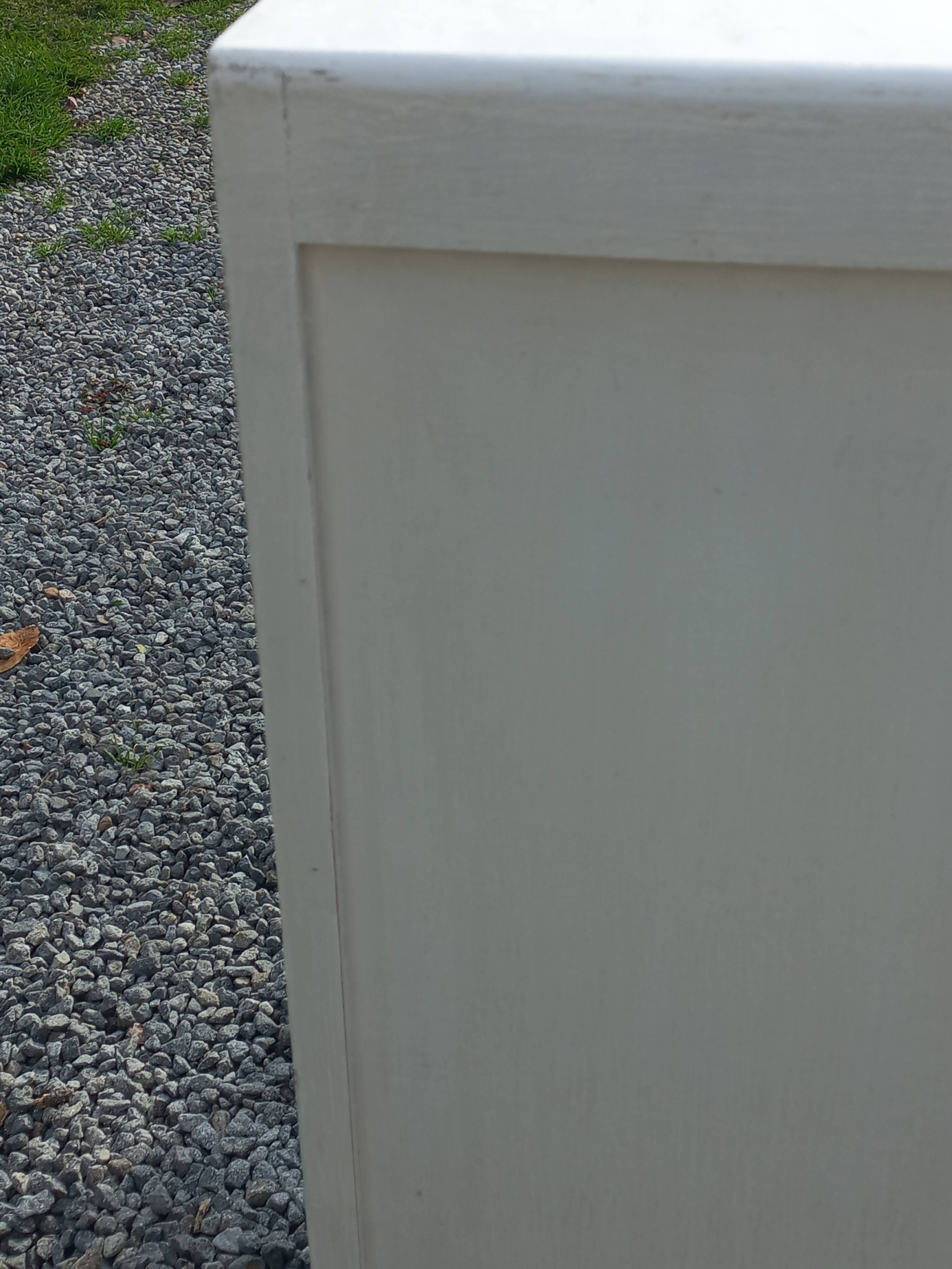 Buffet parisien patine blanche des années 50