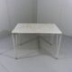 Metal garden table