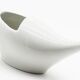 White ceramic saucier