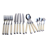 Pierre Balmain cutlery set – 16 pieces – ivory handles