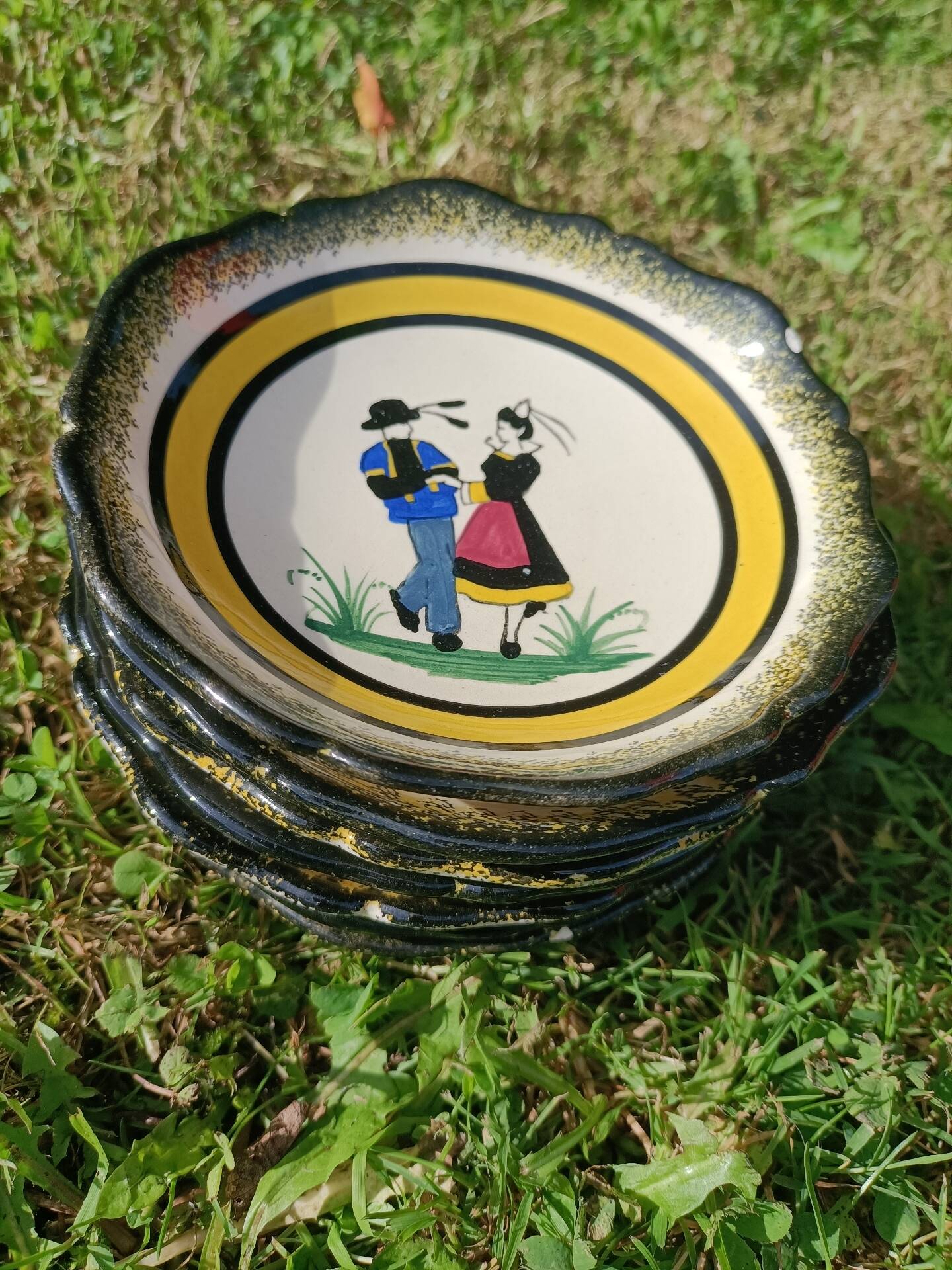 Henriot Quimper bowls