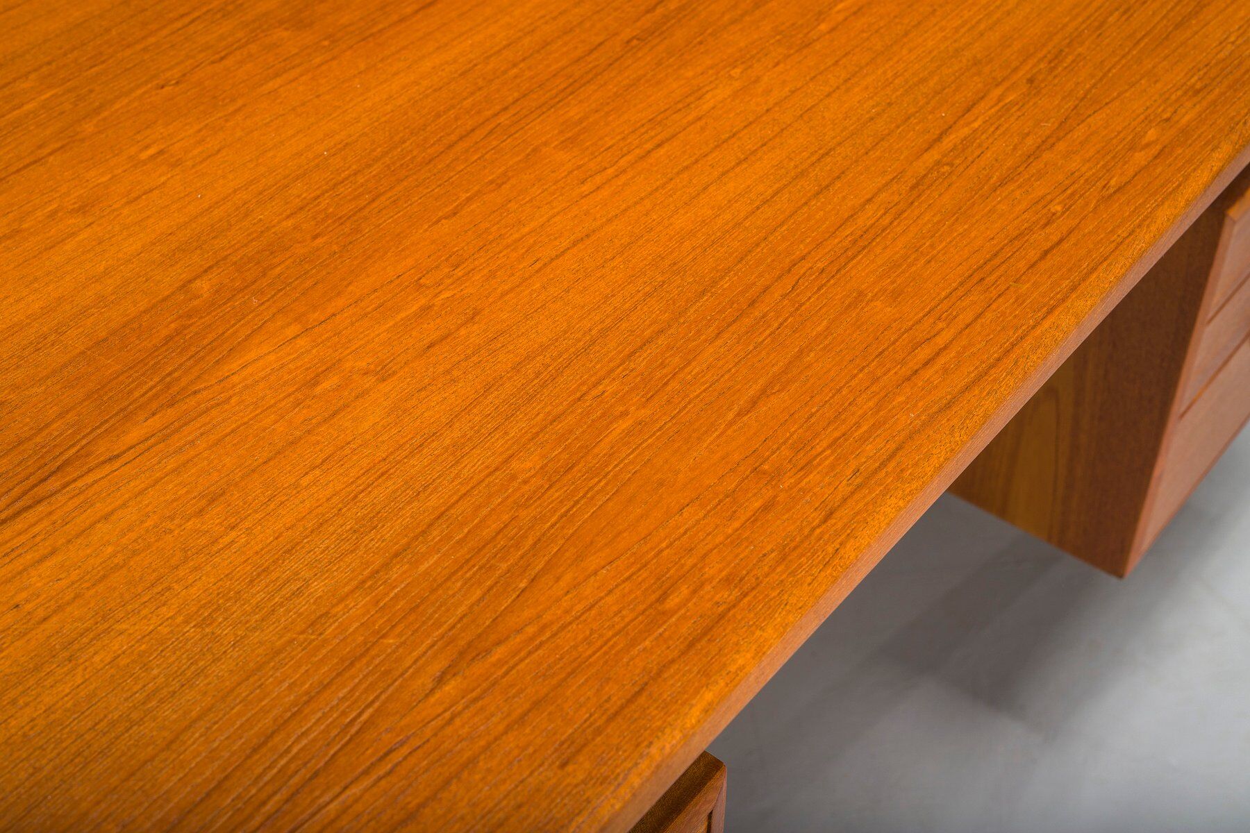 Danish teak desk by Kai Kristiansen for FM Møbler, 1960s