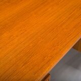 Danish teak desk by Kai Kristiansen for FM Møbler, 1960s