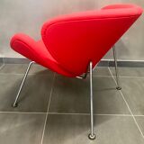 Fauteuil orange slice Pierre Paulin