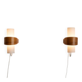 Pair of wall sconces by Louis Kalff