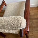 Scandinavian vintage teak armchair