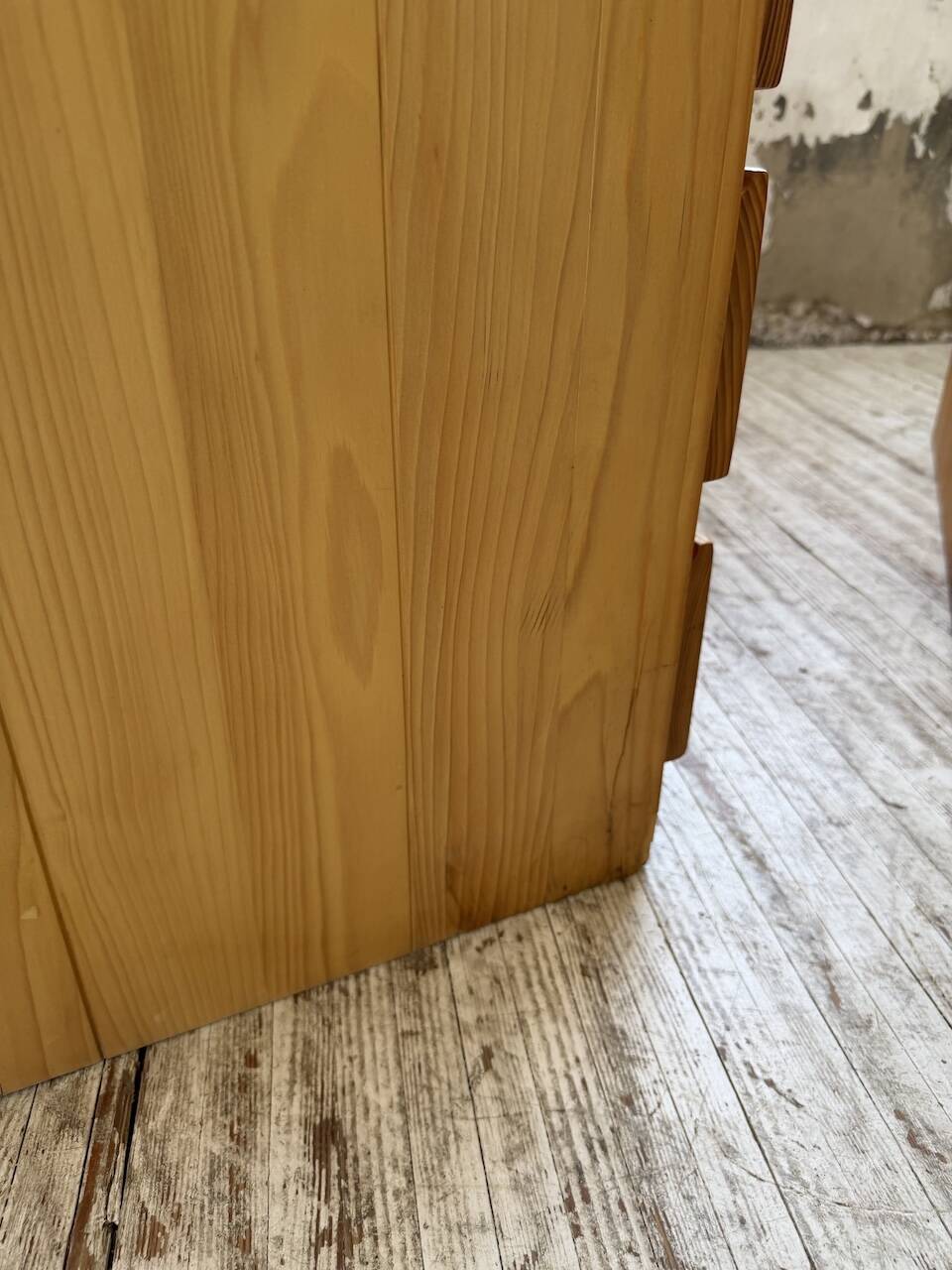 Bureau + commode + tabouret pin Maison Regain Savoie