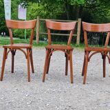 Set of 4 Baumann bistro chairs