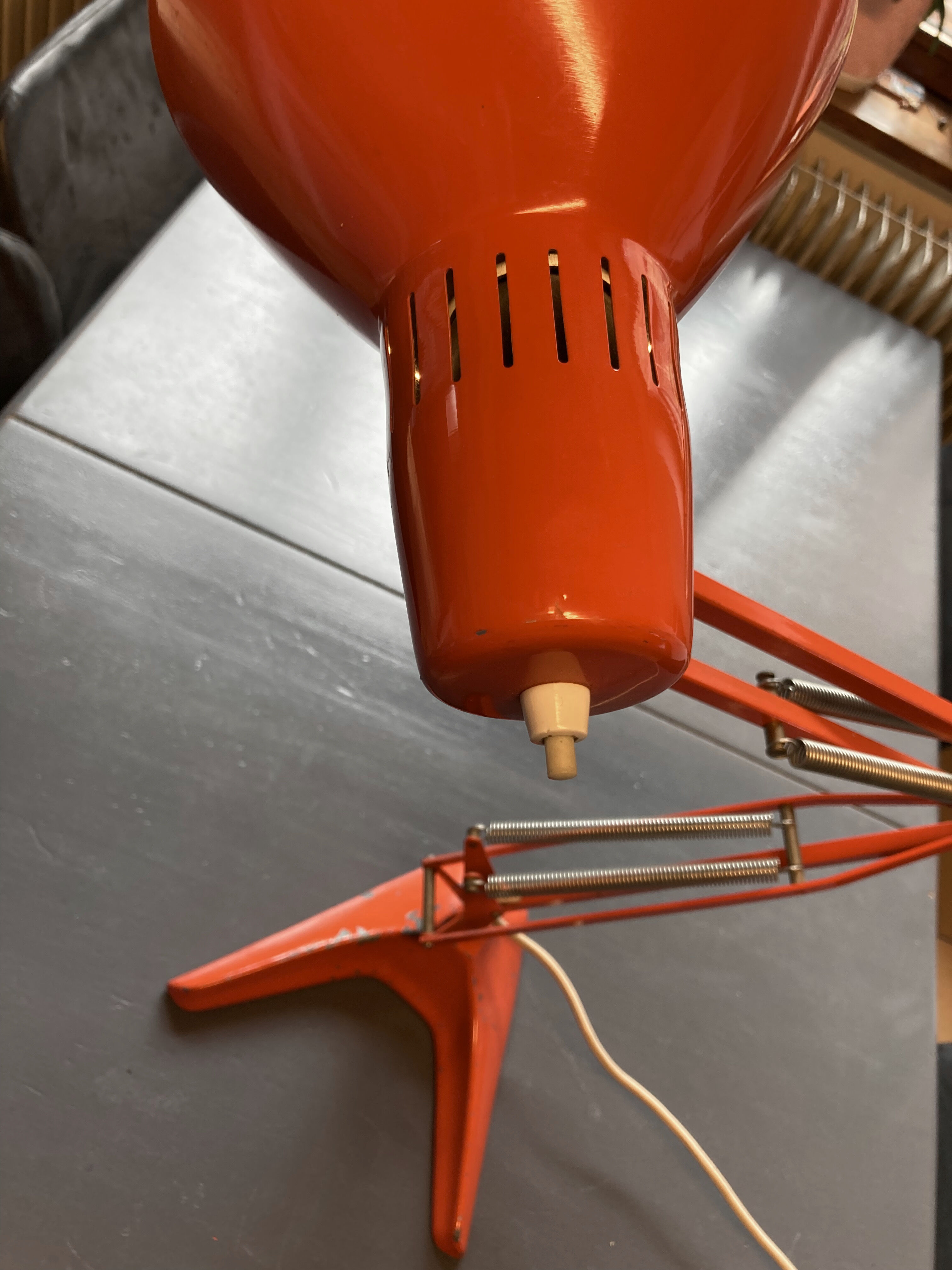 Lampe vintage  industriel de travail Sweden